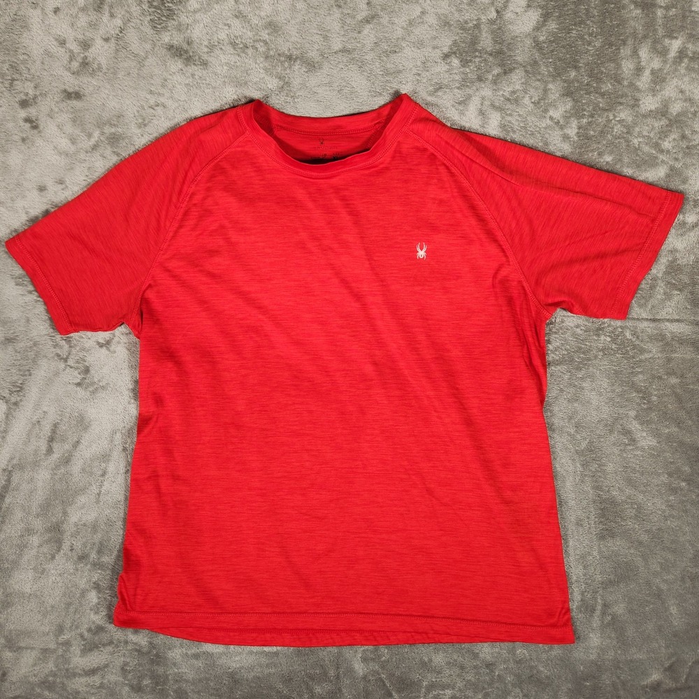 Spyder XL Red Excellent Raglan Short Sleeve S723018